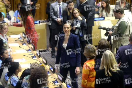 Ernennung von Wonder Woman zur UN-Botschfterin in New York
