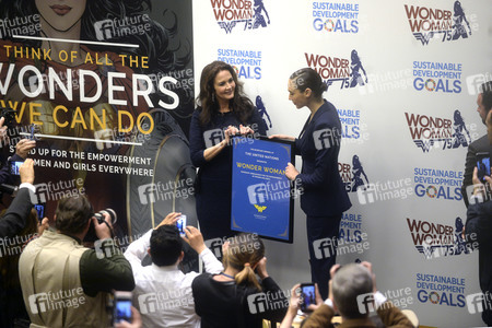 Ernennung von Wonder Woman zur UN-Botschfterin in New York
