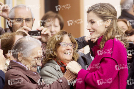 Felipe und Letizia besuchen die Region Los Oscos