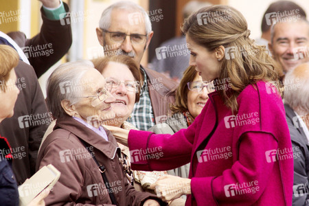 Felipe und Letizia besuchen die Region Los Oscos