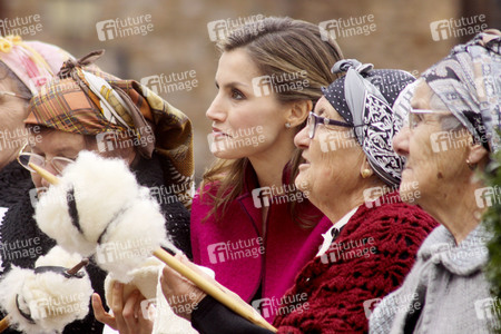 Felipe und Letizia besuchen die Region Los Oscos