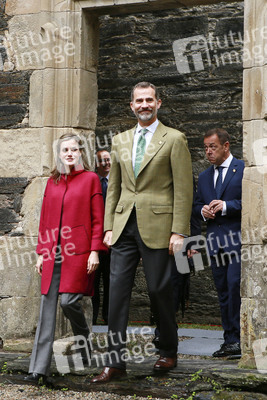 Felipe und Letizia besuchen die Region Los Oscos