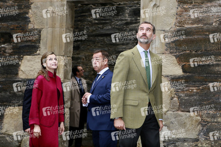 Felipe und Letizia besuchen die Region Los Oscos