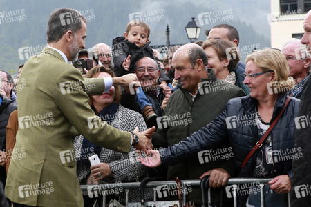 Felipe und Letizia besuchen die Region Los Oscos