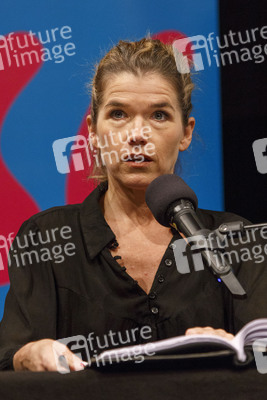 Anke Engelke und Devid Striesow auf der lit.Cologne in Köln