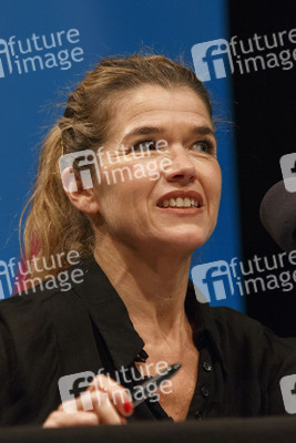 Anke Engelke und Devid Striesow auf der lit.Cologne in Köln