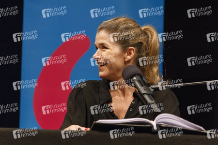 Anke Engelke und Devid Striesow auf der lit.Cologne in Köln