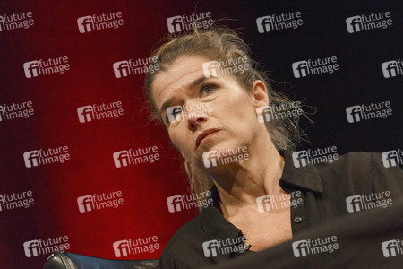 Anke Engelke und Devid Striesow auf der lit.Cologne in Köln