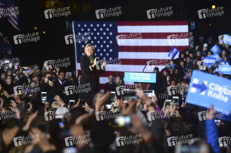 Wahlkampfveranstaltung mit Hillary Clinton in Philadelphia