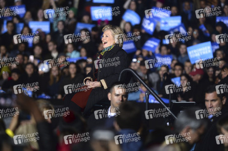 Wahlkampfveranstaltung mit Hillary Clinton in Philadelphia