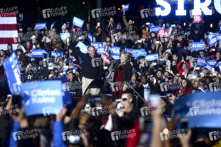 Wahlkampfveranstaltung mit Hillary Clinton in Philadelphia