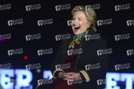 Wahlkampfveranstaltung mit Hillary Clinton in Philadelphia
