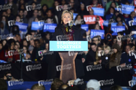 Wahlkampfveranstaltung mit Hillary Clinton in Philadelphia