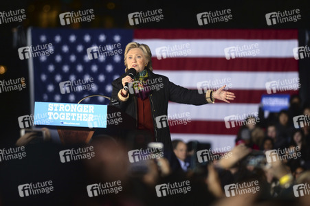 Wahlkampfveranstaltung mit Hillary Clinton in Philadelphia