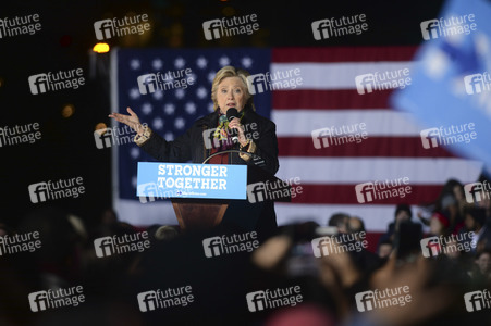 Wahlkampfveranstaltung mit Hillary Clinton in Philadelphia