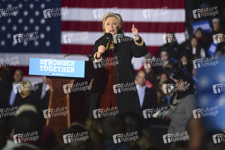 Wahlkampfveranstaltung mit Hillary Clinton in Philadelphia