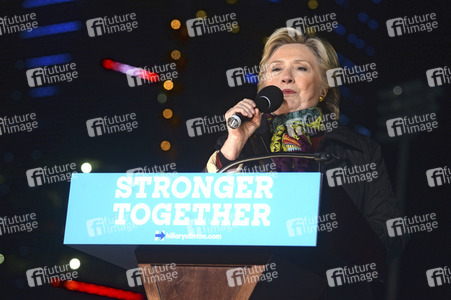 Wahlkampfveranstaltung mit Hillary Clinton in Philadelphia
