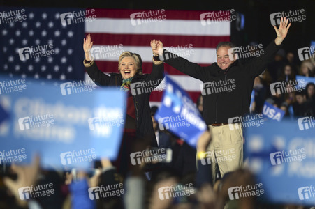 Wahlkampfveranstaltung mit Hillary Clinton in Philadelphia