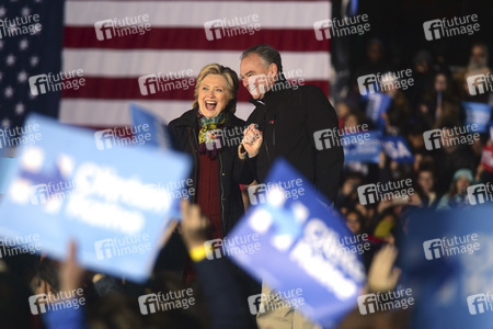 Wahlkampfveranstaltung mit Hillary Clinton in Philadelphia