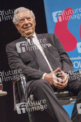 Mario Vargas Llosa auf der lit.Cologne in Köln