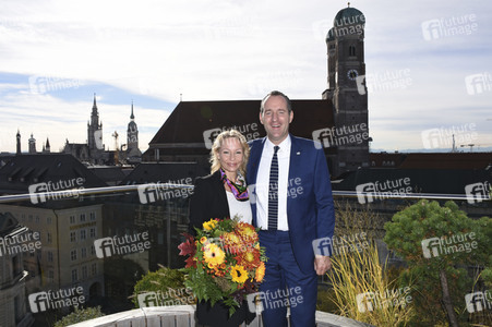 Photocall mit dem Narhalla Prinzenpaar 2017 in München