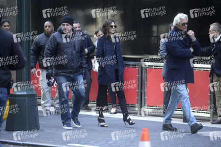 Dreharbeiten zu 'Ocean's 8' in New York