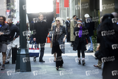 Dreharbeiten zu 'Ocean's 8' in New York