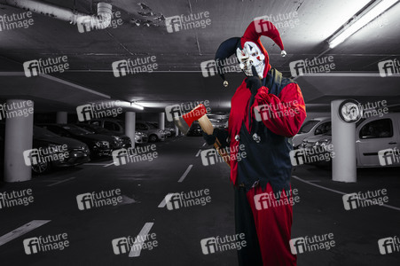 Horror-Clown in Köln
