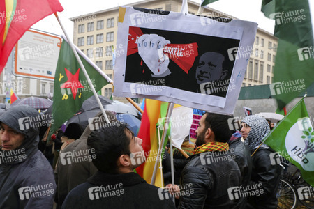 Kurden-Demo in Berlin