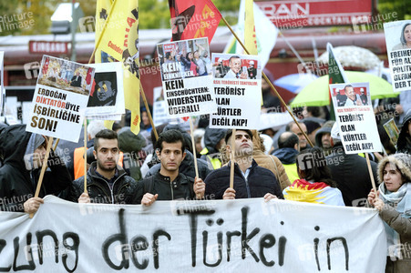 Kurden-Demo in Berlin