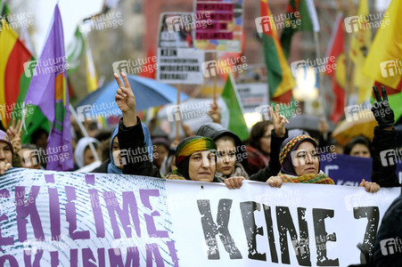 Kurden-Demo in Berlin