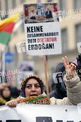 Kurden-Demo in Berlin