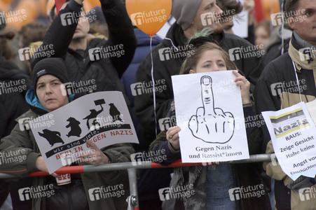 'Merkel muss weg' Demo in Berlin