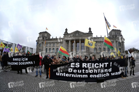 Kurdenprotest in Berlin