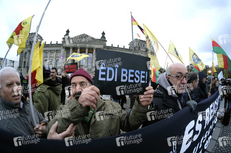 Kurdenprotest in Berlin