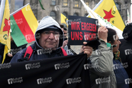 Kurdenprotest in Berlin
