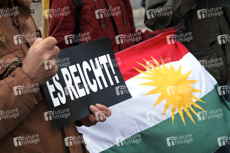 Kurdenprotest in Berlin