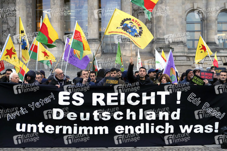 Kurdenprotest in Berlin