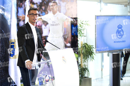 Cristiano Ronaldo Pressekonferenz in Madrid