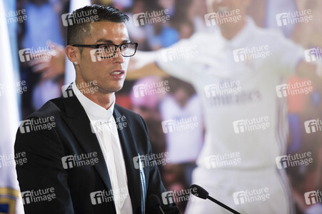 Cristiano Ronaldo Pressekonferenz in Madrid