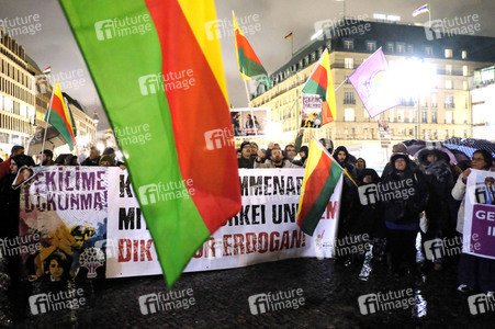 Kurdenprotest in Berlin