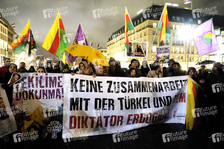 Kurdenprotest in Berlin