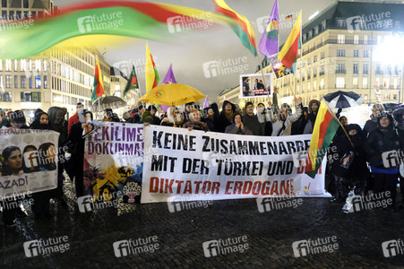 Kurdenprotest in Berlin