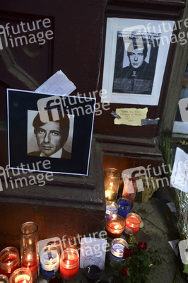 Trauer um Leonard Cohen in New York