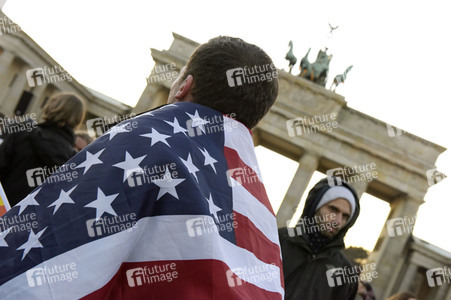 Protest gegen Donald Trump in Berlin