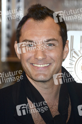 Jude Law bei der IIllumination des Empire State Buildings in New York