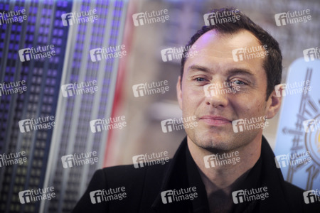 Jude Law bei der IIllumination des Empire State Buildings in New York