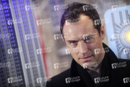 Jude Law bei der IIllumination des Empire State Buildings in New York