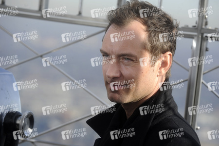 Jude Law bei der IIllumination des Empire State Buildings in New York