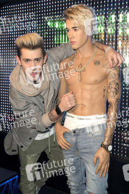 Enthüllung der Justin Bieber Wachsfigur bei Madame Tussauds Berlin